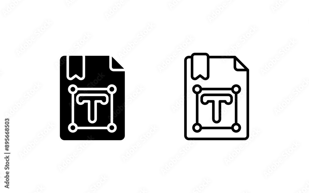 Text Box Vector Icon Text Box Vector Icon