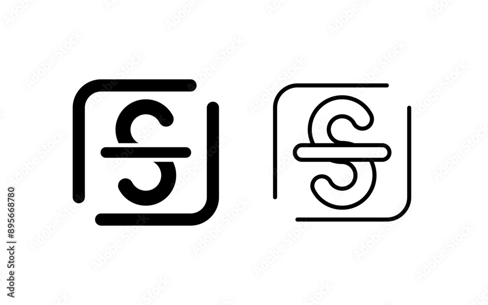 Strikethrough Vector Icon