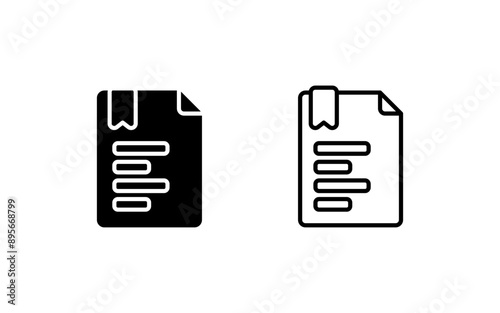 Left Align Vector Icon
