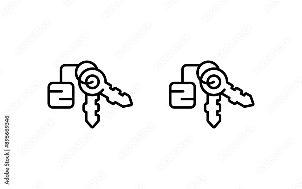 Keyhole Vector Icon Keyhole Vector Icon