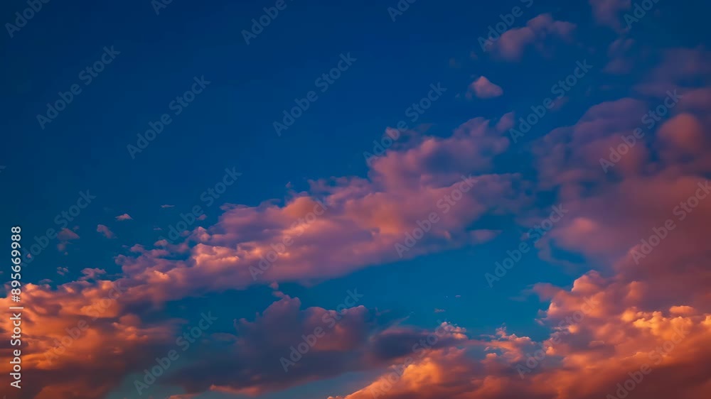 Abstract Sky: Timelapse of Clouds and Sun