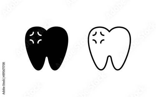 Toothache Vector Icon