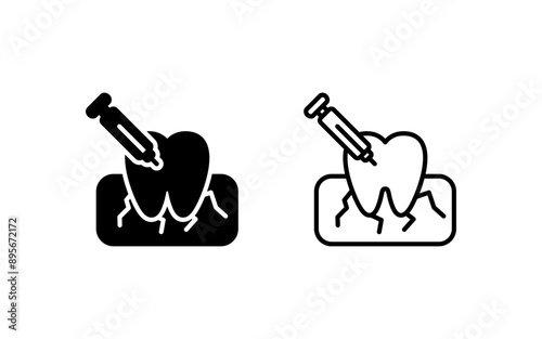 Anesthetic Vector Icon