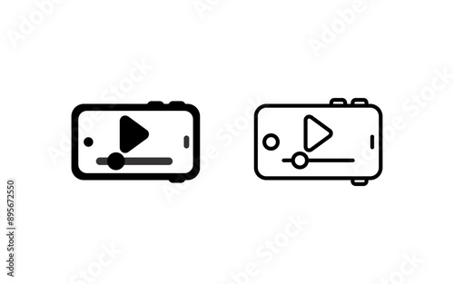 Video Vector Icon