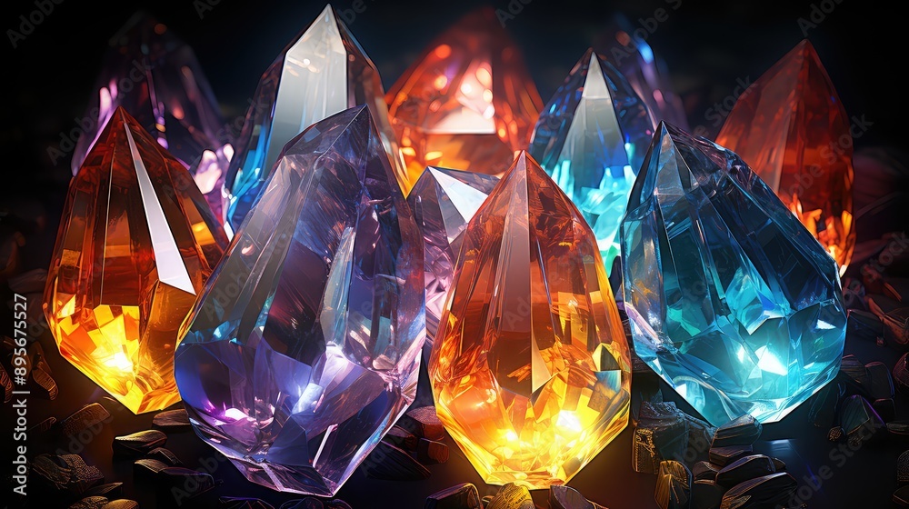 Top down view of Cave of the Shimmering Shards Top down view of Cave of the Shimmering Shards