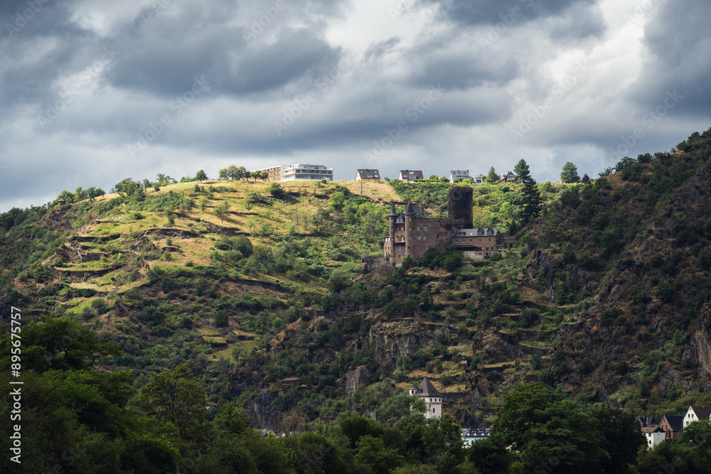 Sankt Goarshausen, Patersberg und Burg Katz