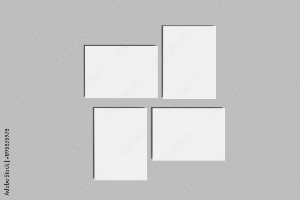 Postcard Blank Mockup Postcard Blank Mockup