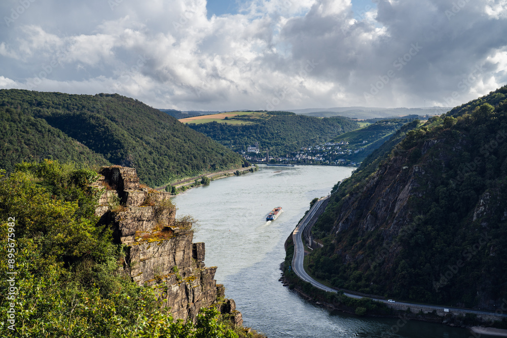 Spitznack im Tal der Loreley, Juli 2024