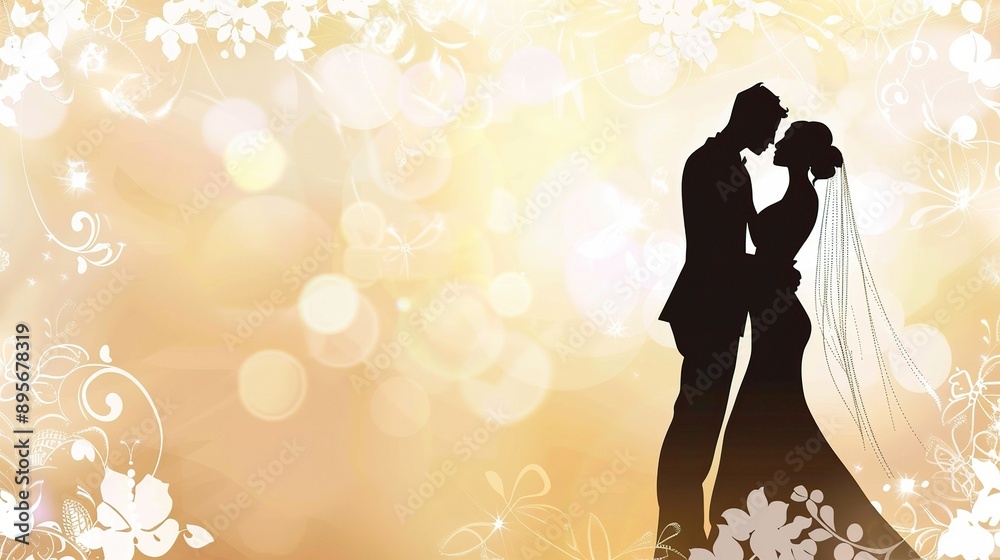 Exquisite Wedding Poster Background: Creating Romantic and Memorable Nuptial Atmosphere Exquisite Wedding Poster Background: Creating Romantic and Memorable Nuptial Atmosphere