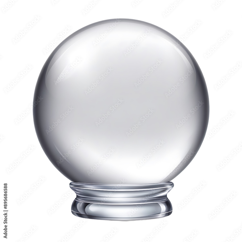 Crystal Ball isolated on transparent background Crystal Ball isolated on transparent background