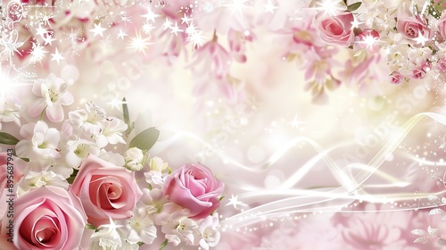 Exquisite Wedding Poster Background: Creating Romantic and Memorable Nuptial Atmosphere