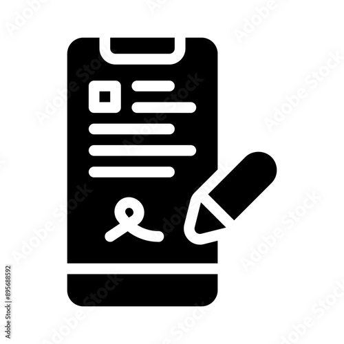digital glyph icon