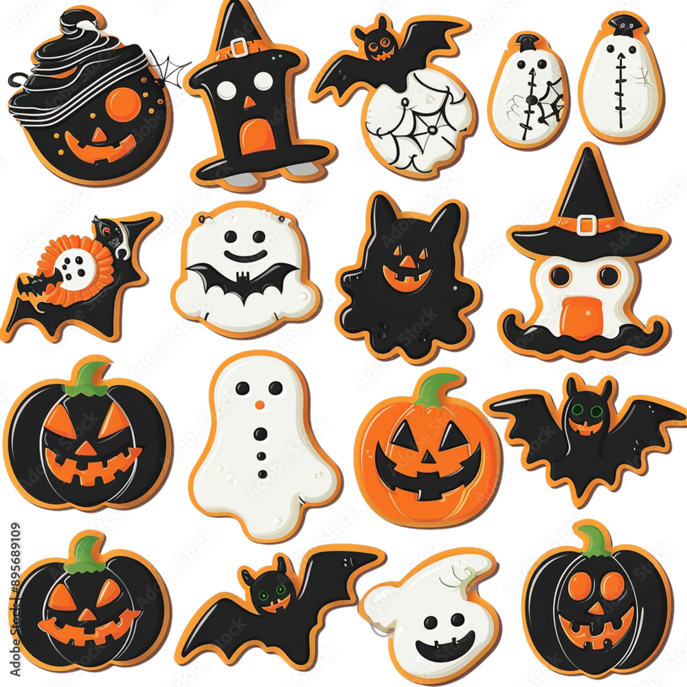 halloween sugar cookies set halloween sugar cookies set