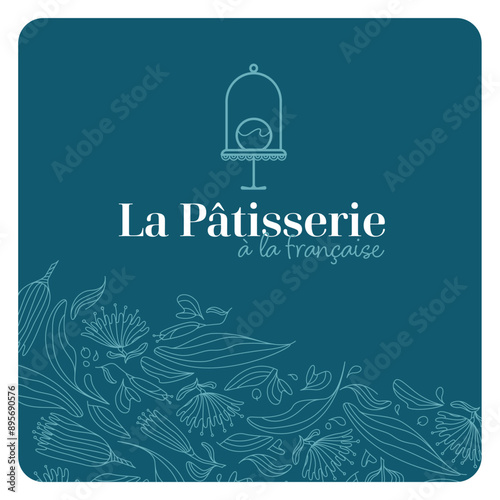 logo pâtissier, salon de thé, traiteur évènementiel