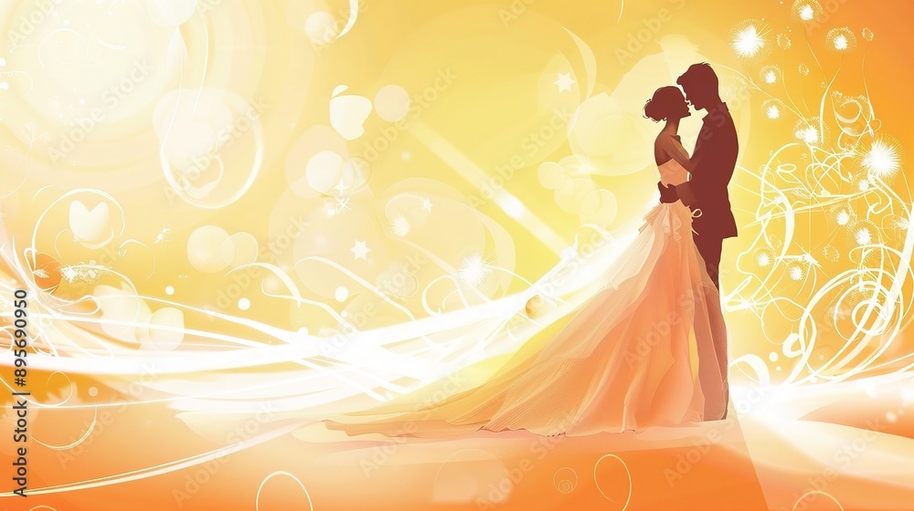 Exquisite Wedding Poster Background: Creating Romantic and Memorable Nuptial Atmosphere Exquisite Wedding Poster Background: Creating Romantic and Memorable Nuptial Atmosphere