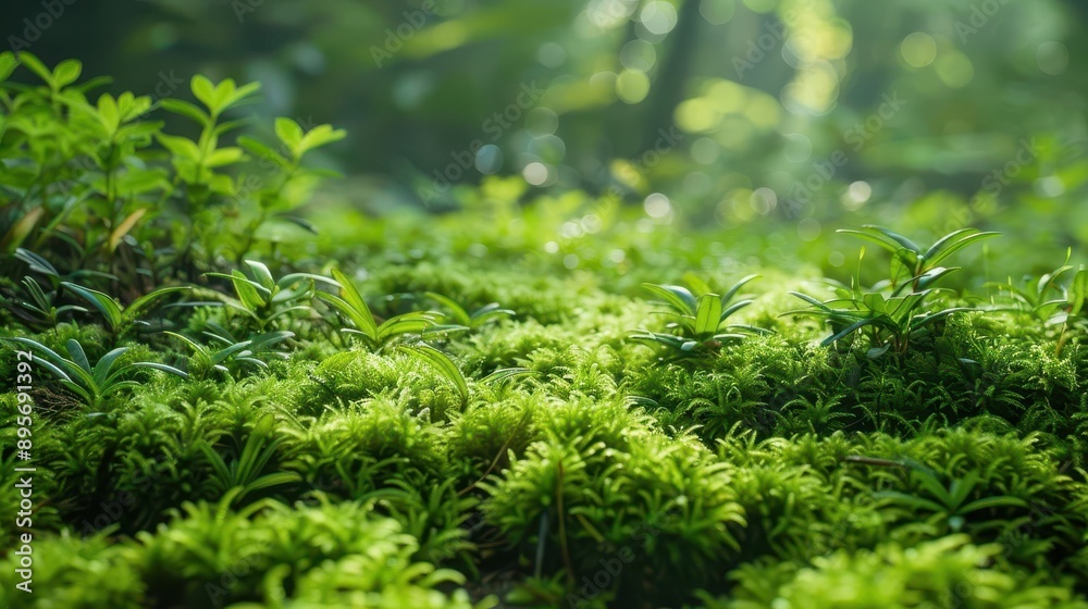 lush moss carpet spreading across forest floor intricate tendrils and vibrant green hues creating a miniature ecosystem teeming with life and texture lush moss carpet spreading across forest floor intricate tendrils and vibrant green hues creating a miniature ecosystem teeming with life and texture