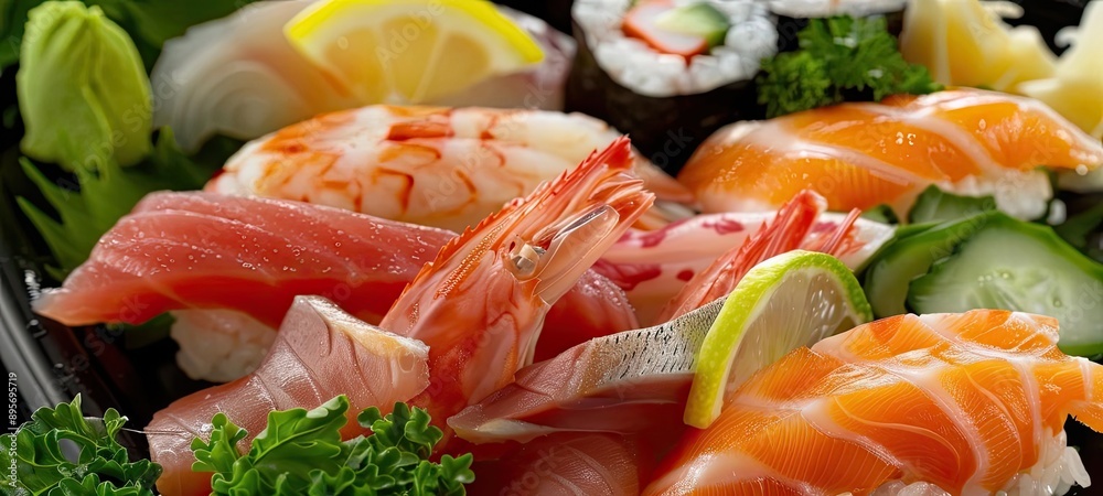 Snapper sashimi on rice, close-up, intricate details, vibrant colors, traditional Japanese style, high resolution, photorealistic, clean background Snapper sashimi on rice, close-up, intricate details, vibrant colors, traditional Japanese style, high resolution, photorealistic, clean background