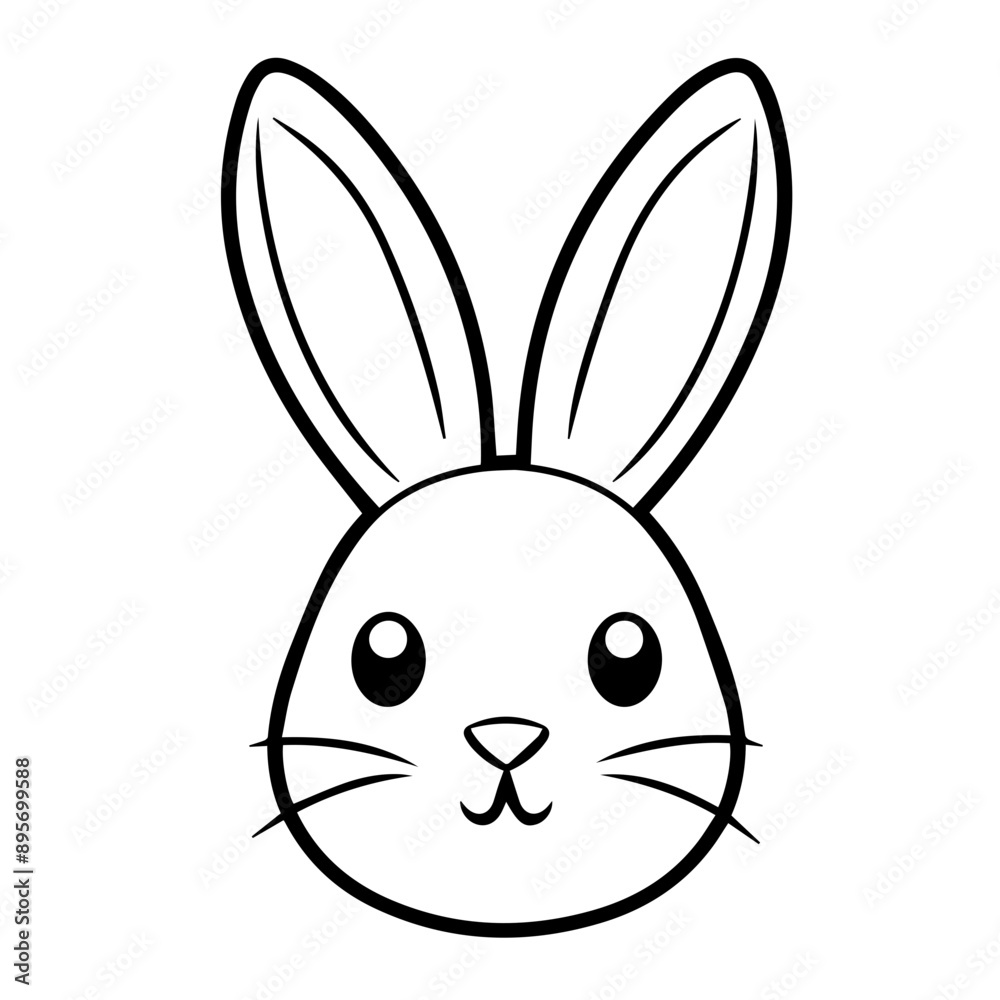 Rabbit Bunny SVG vector transparent background PNG clipart Rabbit Bunny SVG vector transparent background PNG clipart