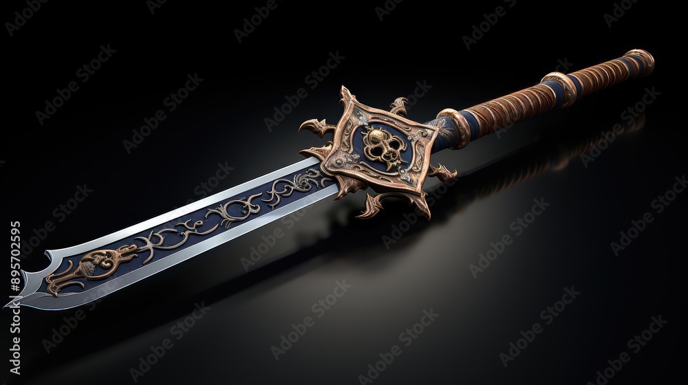 victorian age sword decorated slightly rusted victorian age sword decorated slightly rusted
