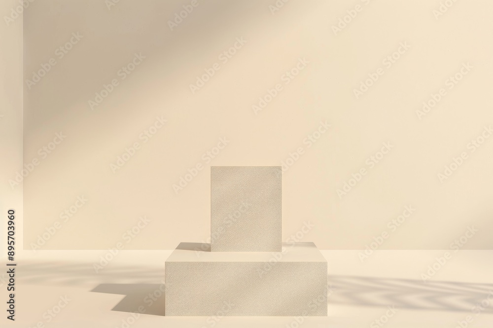Spheres on layered waves transition from ocean depths to a sky-like gradient, background, wallpaper. Beautiful simple AI generated image in 4K, unique.