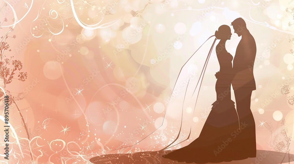 Exquisite Wedding Poster Background: Creating Romantic and Memorable Nuptial Atmosphere Exquisite Wedding Poster Background: Creating Romantic and Memorable Nuptial Atmosphere