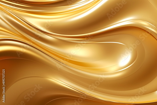 a gold wavy background with a few waves