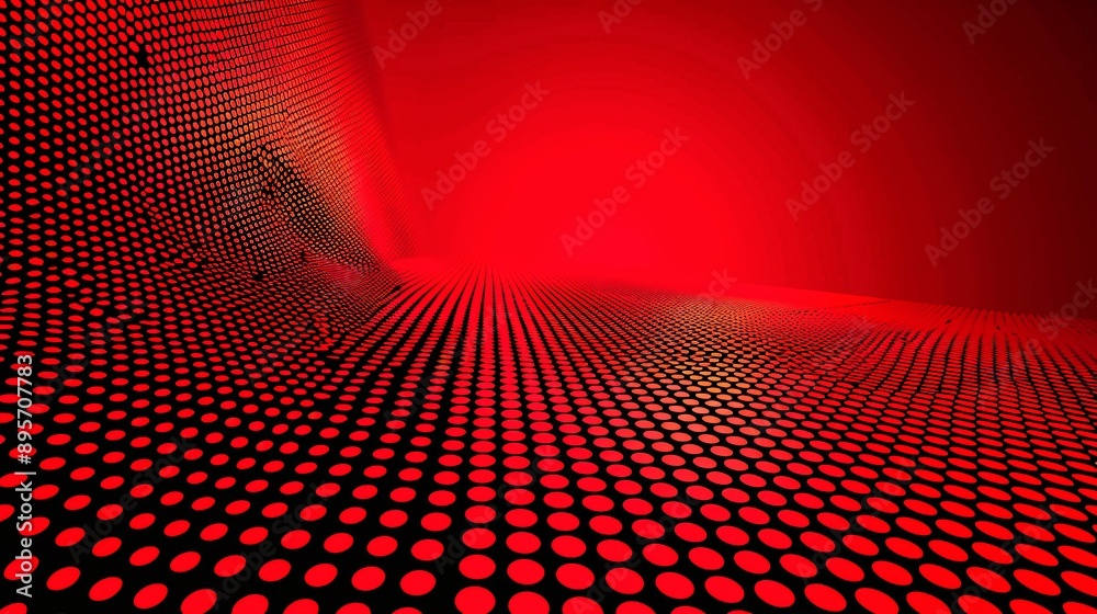 Retro halftone patterns, sleek comic book style background, black and red hues, copy space for text, striking and nostalgic composition. Retro halftone patterns, sleek comic book style background, black and red hues, copy space for text, striking and nostalgic composition.