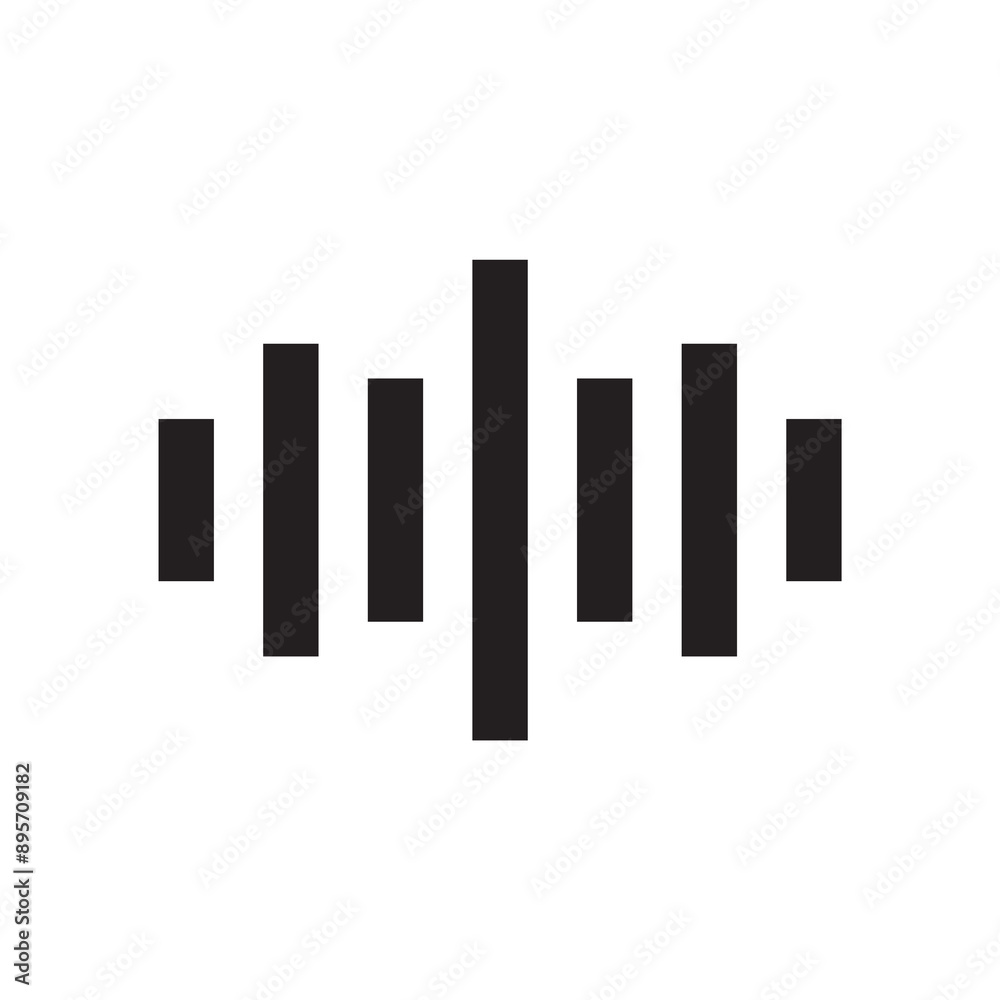 floating sound wave, bar, or visualization vector graphic design template. floating sound wave, bar, or visualization vector graphic design template.