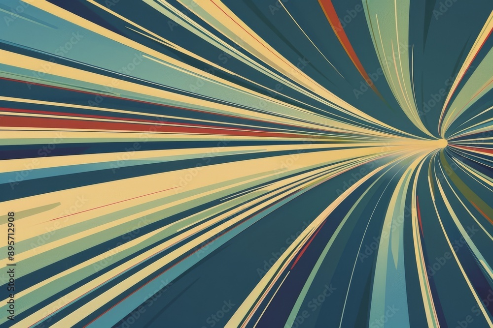 custom made wallpaper toronto digitalRetro Sci-Fi Background Futuristic landscape . Beautiful simple AI generated image in 4K, unique.