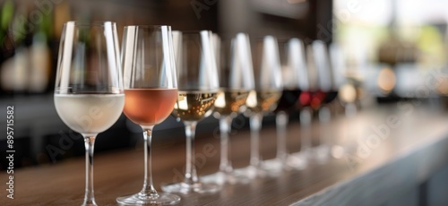 Wine Tasting at a Bar