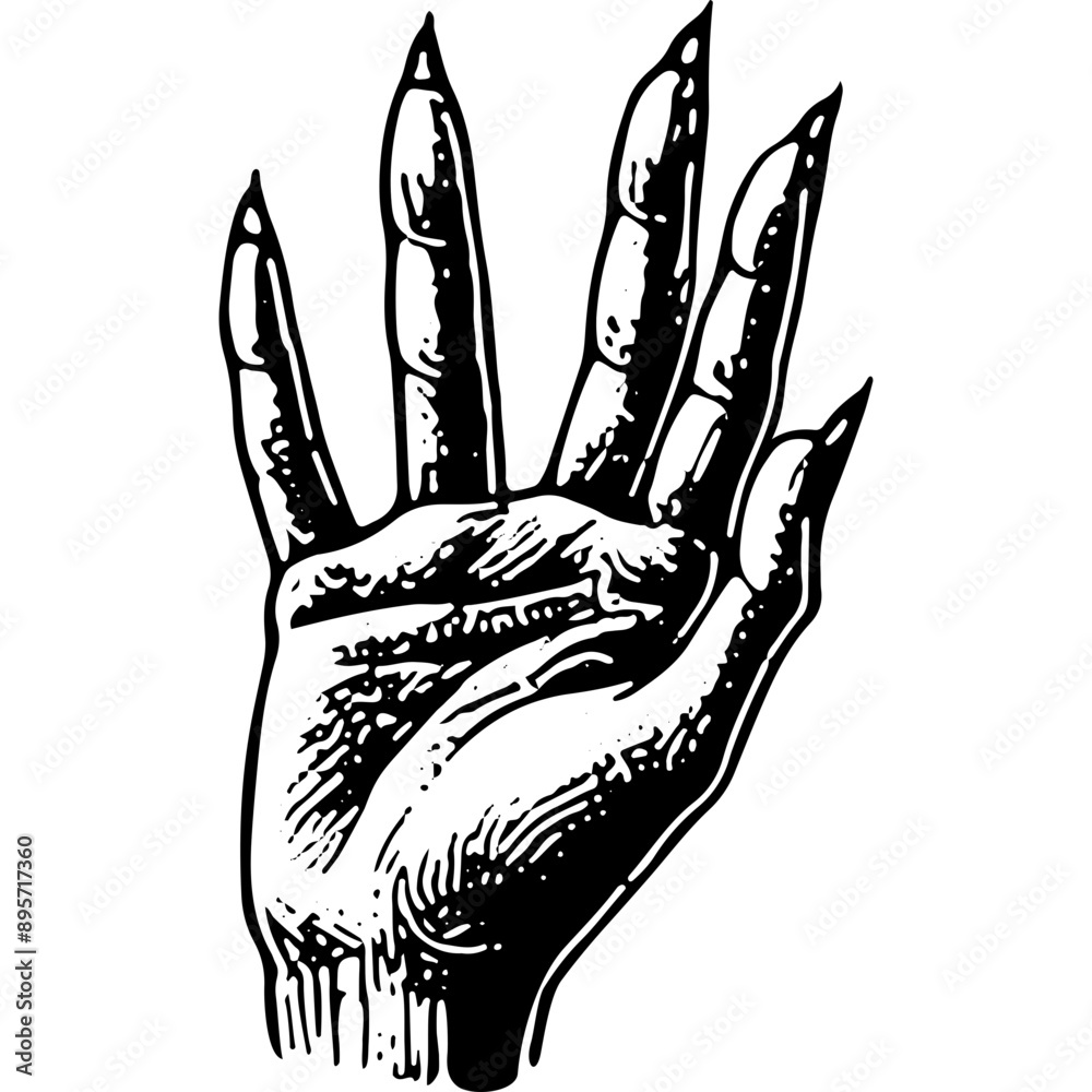 Obraz premium Witch’s Hand