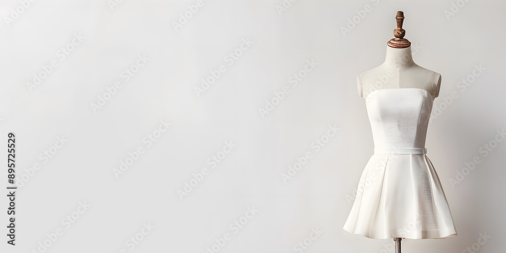 clothes mannequin on white background clothes mannequin on white background
