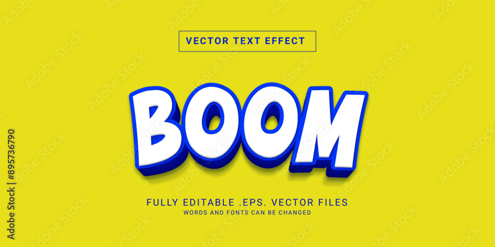 BOOM TEXT EFFECT