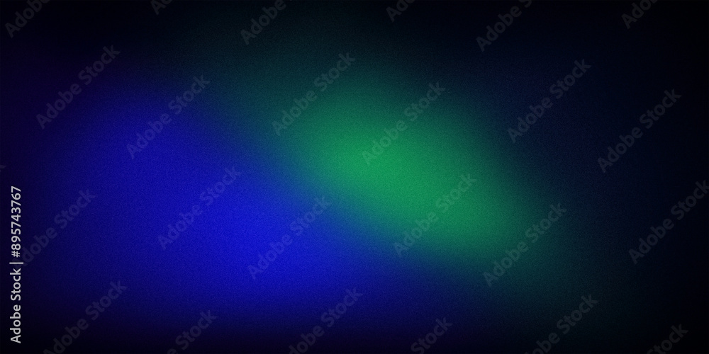 Abstract gradient background with rich green and deep blue hues blending seamlessly, ideal for creating eye-catching designs, digital art, and modern visuals