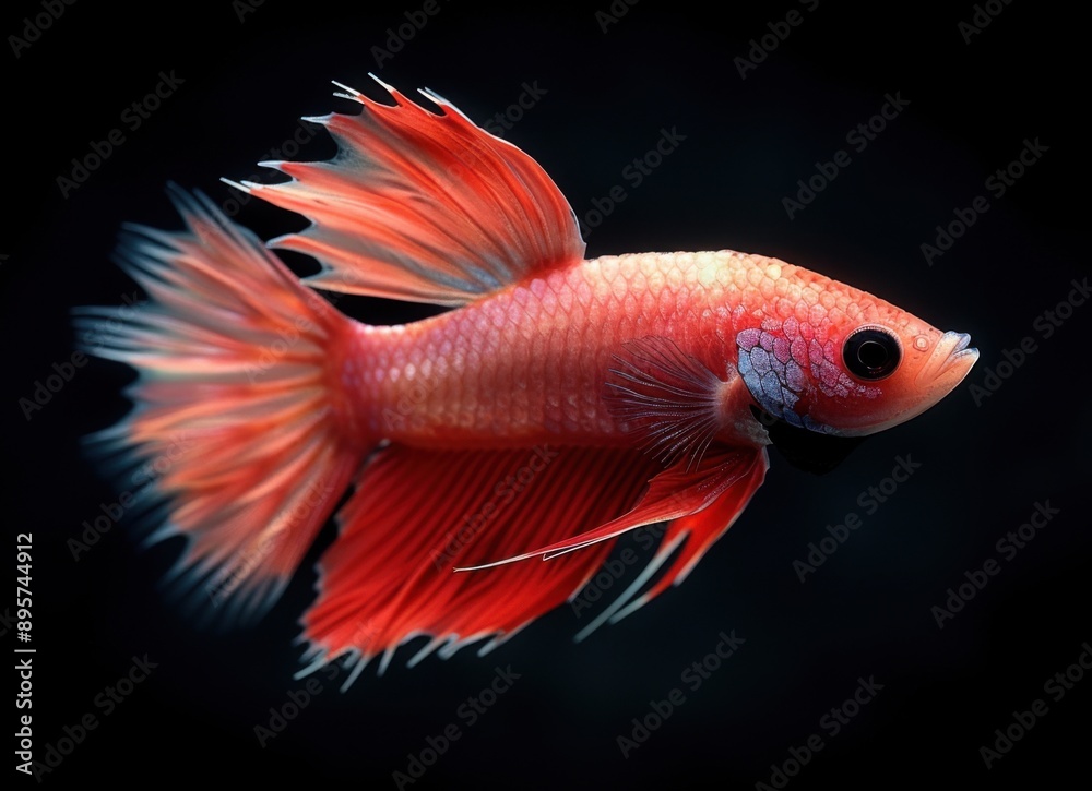 Red Betta Fish