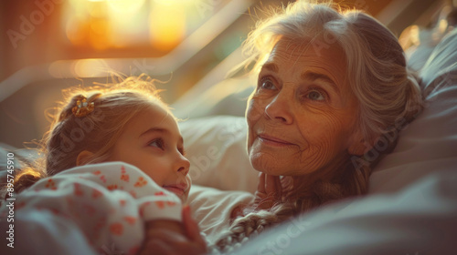 Grandmother and Granddaughter