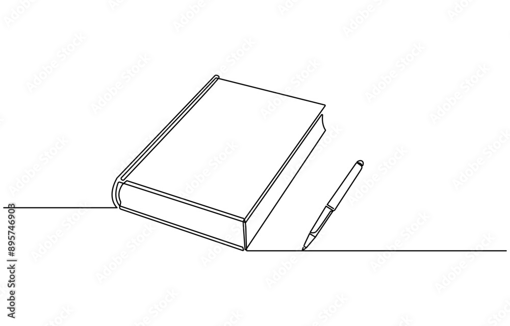 book opening page one line drawing continuous educational concept vector illustration for simplicity decoration and copy space, The book is drawn with one line. Modern outline doodles of an open book. book opening page one line drawing continuous educational concept vector illustration for simplicity decoration and copy space, The book is drawn with one line. Modern outline doodles of an open book.