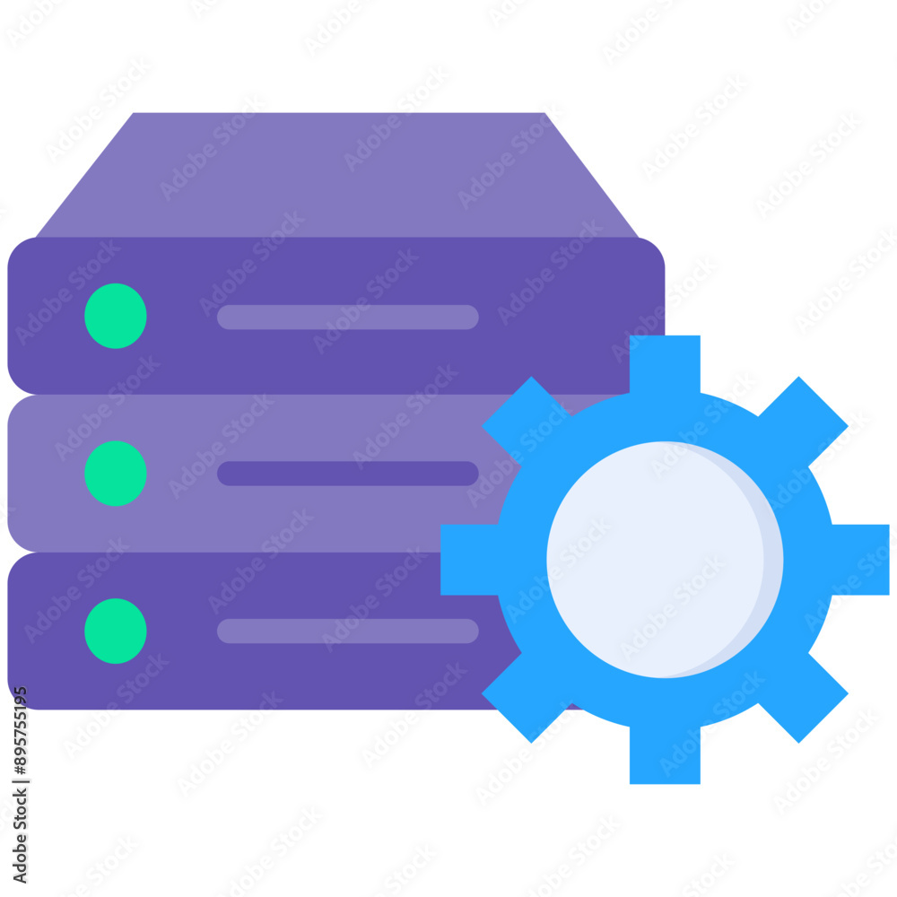 Data Management Icon Data Management Icon