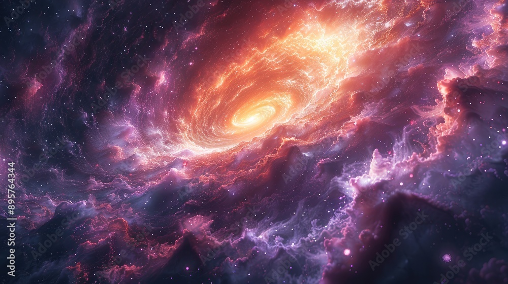 Mysterious Black Light Planet in a Dazzling Galaxy Mysterious Black Light Planet in a Dazzling Galaxy