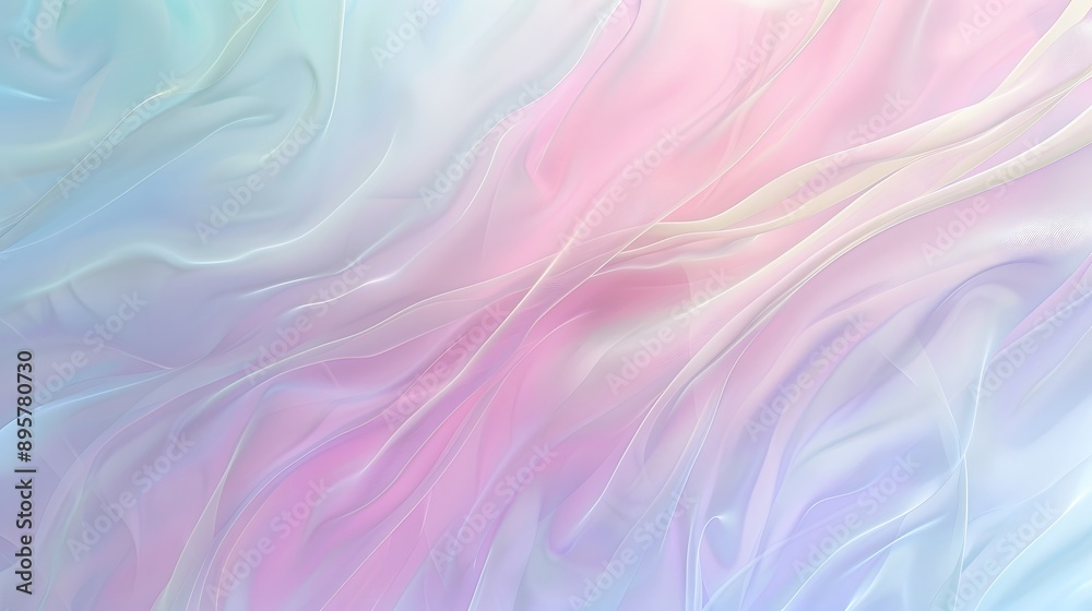Soft Pastel Gradients: A soothing abstract background with soft pastel gradients blending seamlessly.
