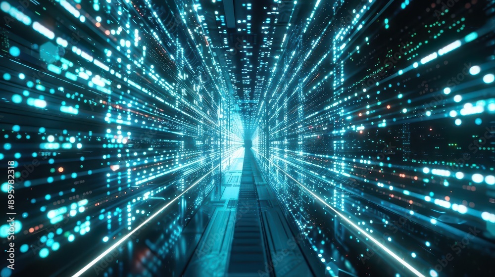 cyberpunk speed tunnel neon data streams converging to singularity retrofuturistic circuit patterns matrixlike code raining in background cyberpunk speed tunnel neon data streams converging to singularity retrofuturistic circuit patterns matrixlike code raining in background
