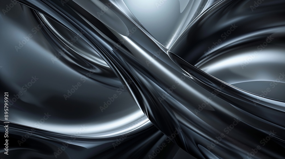 An abstract background with dark gray, silver, and metallic tones, featuring curved lines. An abstract background with dark gray, silver, and metallic tones, featuring curved lines.