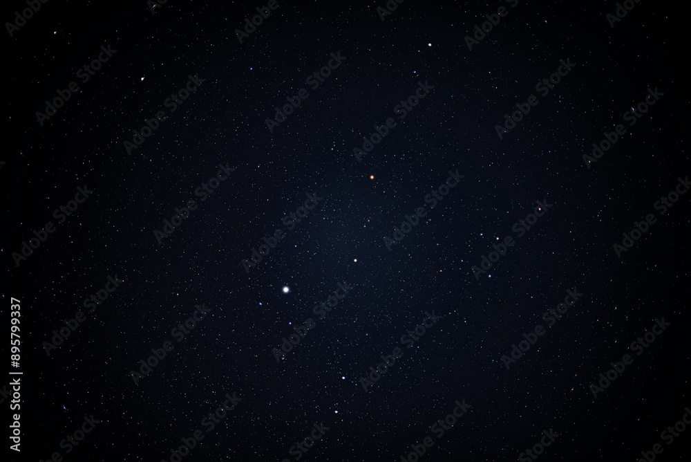 Fototapeta premium Stars and night sky. Starry sky background.