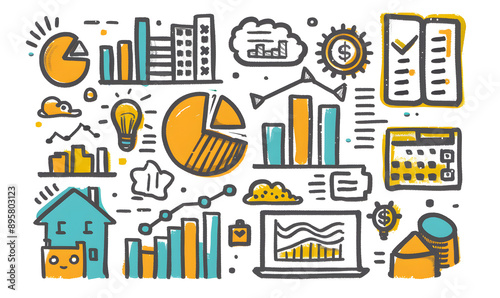 investment and business graphic advertising backgrounds