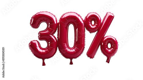 percentage icon on a transparent background