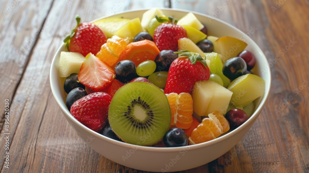 Bowl of assorted fruits and vegetables Bowl of assorted fruits and vegetables