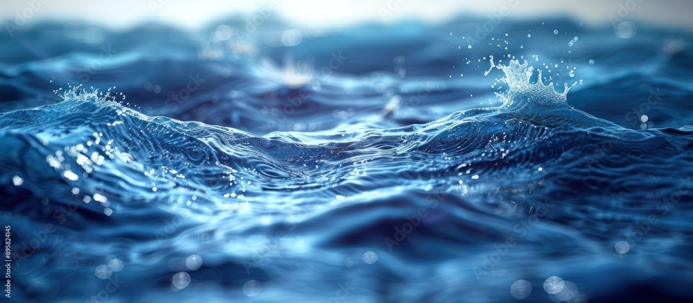 Close Up Of Water Ripples and Splash Close Up Of Water Ripples and Splash