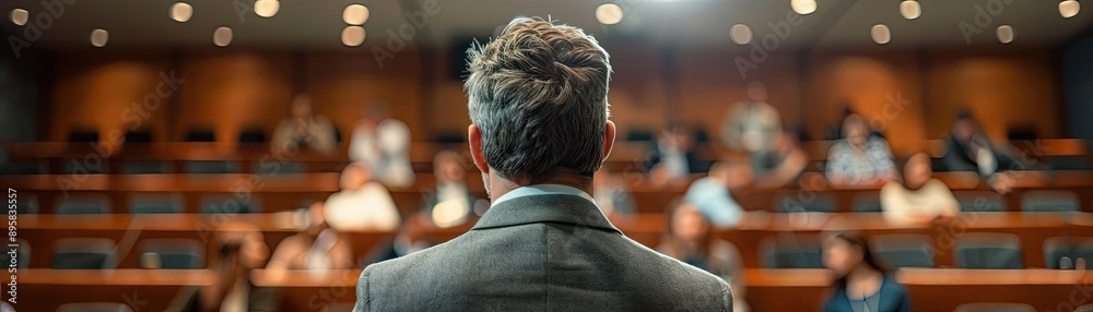 Founder attending a workshop or seminar, highlighting continuous learning and development Founder attending a workshop or seminar, highlighting continuous learning and development