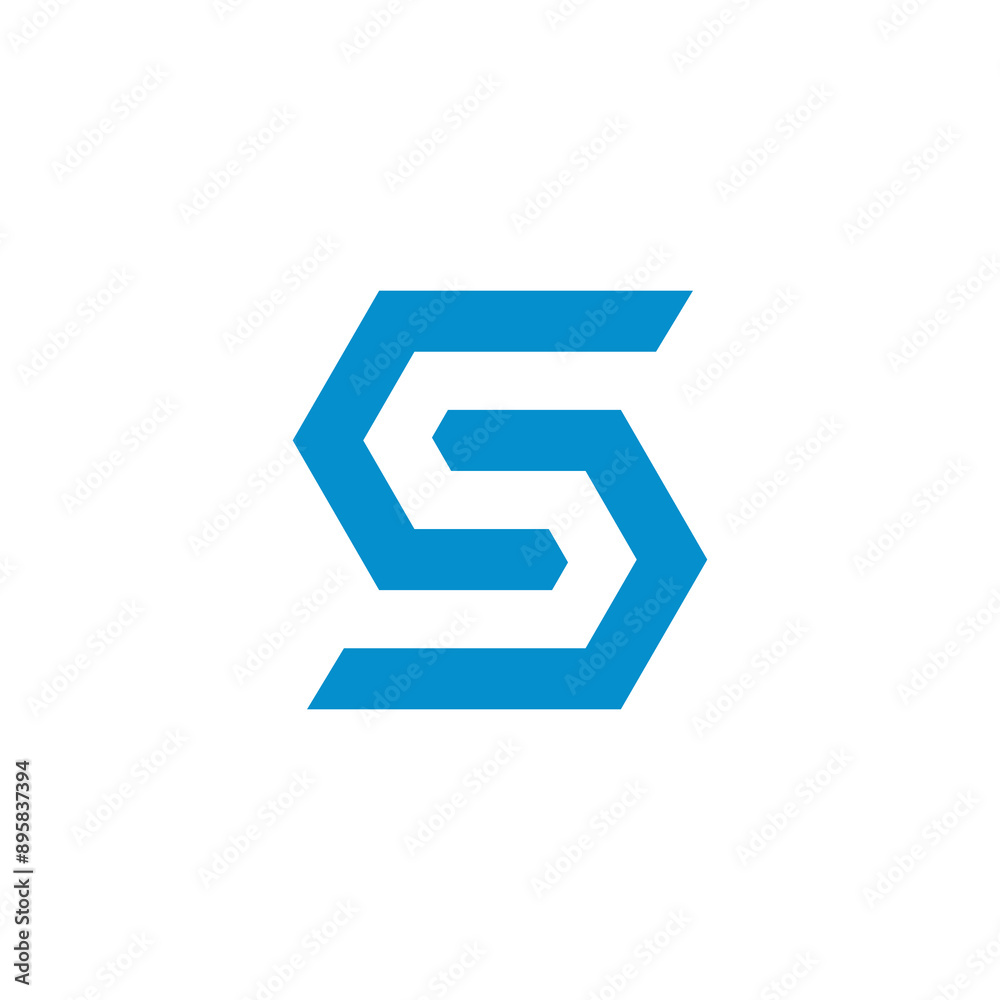 Geometric Letter S Logo design vector template Geometric Letter S Logo design vector template