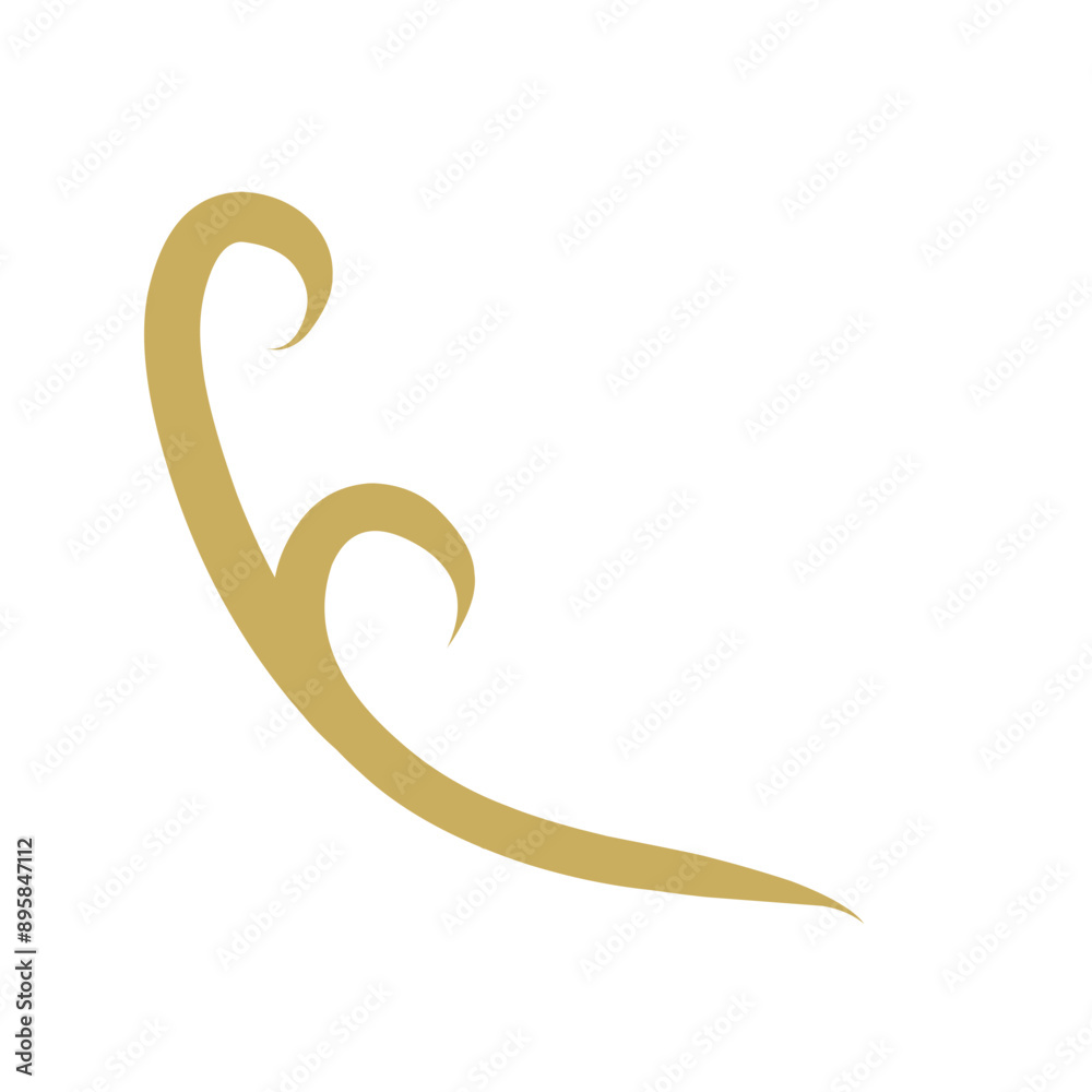 Hand drawn curved line shape. Curved line icon collection. Vector illustration isolated on white background. Hand drawn curved line shape. Curved line icon collection. Vector illustration isolated on white background.